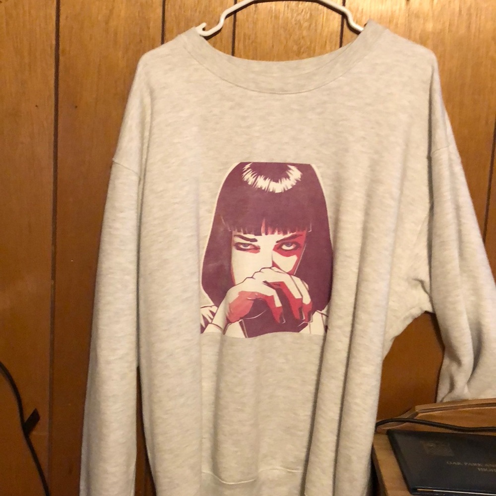 Grey Graphic Sweatshirt